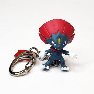 Pokemon Nintendo Weavile Keychain Zipper Pull Bag Clip 2007